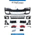 FRONT BUMPER, WITH SENSOR AND WIPER HOLE, M-TEC, LED FOG LAMP TYPE